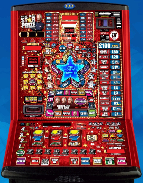 Deal or no Deal Star Prize for top performing gaming machine blog post